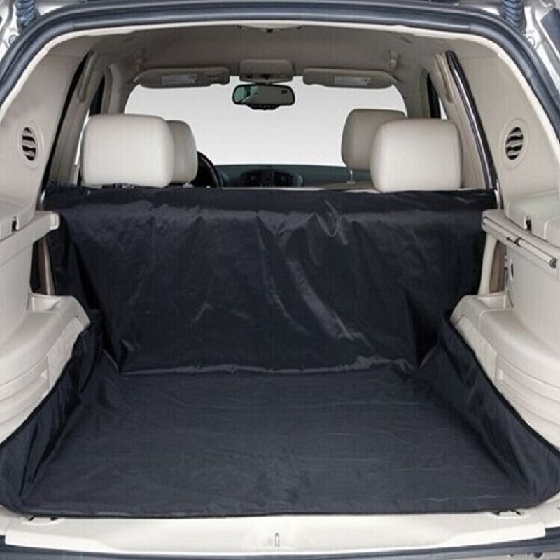 

car pet seat trunk covers Universal upholstery waterproof anti-dust, Black