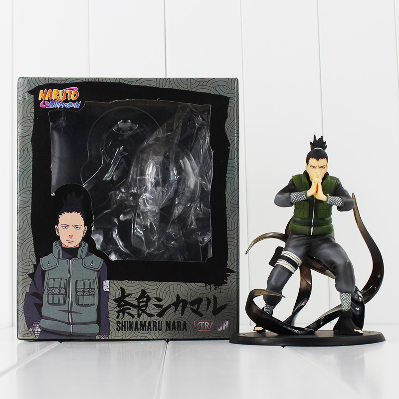 

Naruto Nara Shikamaru PVC Action Figure Collectable Model Figure Toy for kids gift free shipping retail, 14.5cm