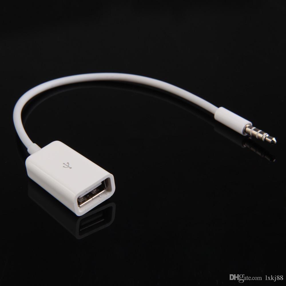 

Best 3.5mm Male Audio Headphone Plug to USB 2.0 Female Jack Cable Cord Adapter
