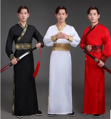 

Ancient costume men performing clothes in han dynasty han fu swordsman