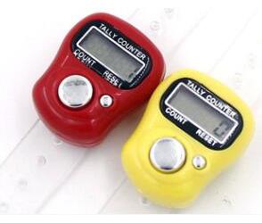 Digital Finger Ring Tally Counter Hand Held Tricoter Row Counter Coque en plastique