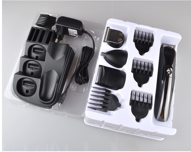 8 in 1 Professional Electric Hair Clipper rechagerable Trimmer Razor all in one man grooming kit nose hair cutter mustache shave