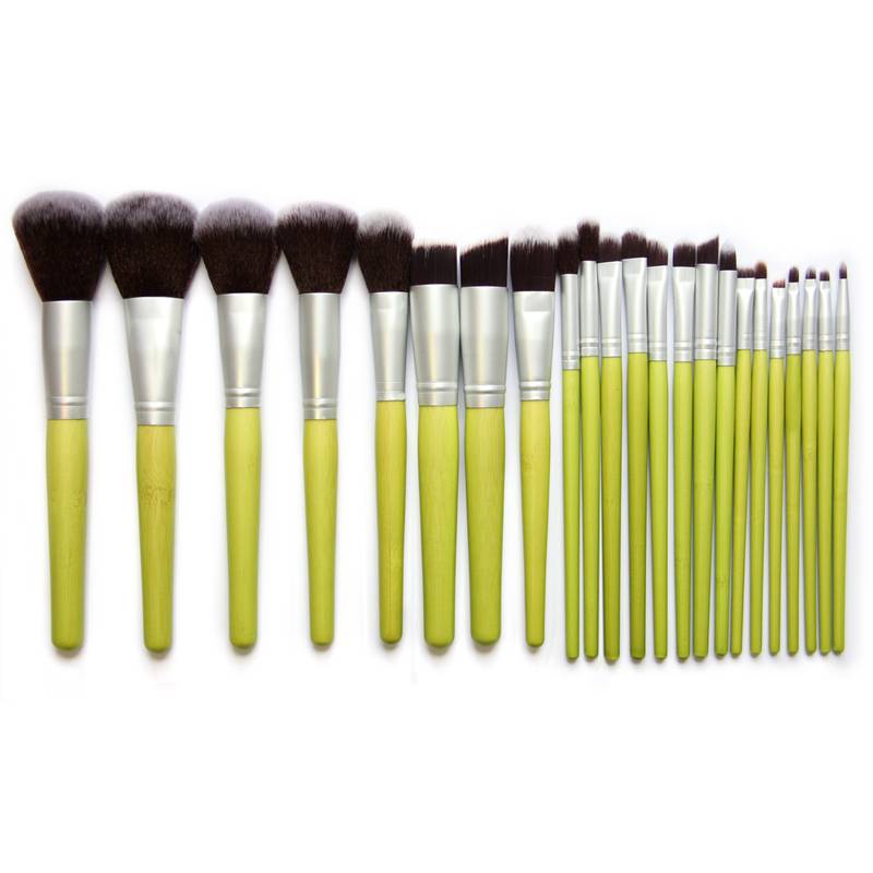 

23 Pcs set Makeup Brushes Set Powder Foundation Eyeshadow Eyeliner Lip Brush Tool Brand Make Up Brushes pincel maquiagem with bamboo handle
