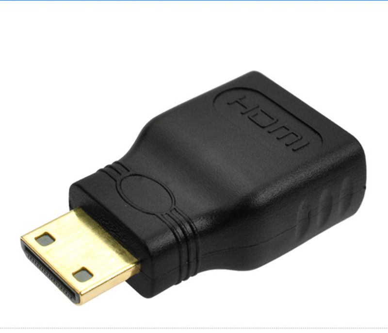 

Mini HDMI Male C to Female A Adapter Connector For 1080p 3DTV HDTV