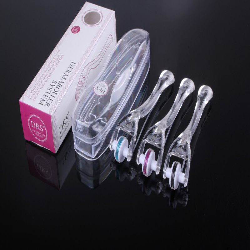 

DRS dermaroller 180 needles derma roller DRS skin beauty eye derma roller for Wrinkle Remover 0.2-3.0MM