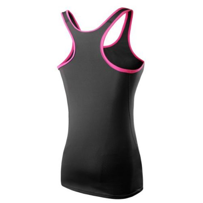

Quick-Drying Women Sports Vest Tights PRO Running Yoga Fitness Vest Shirts Tee Shirt, Black color