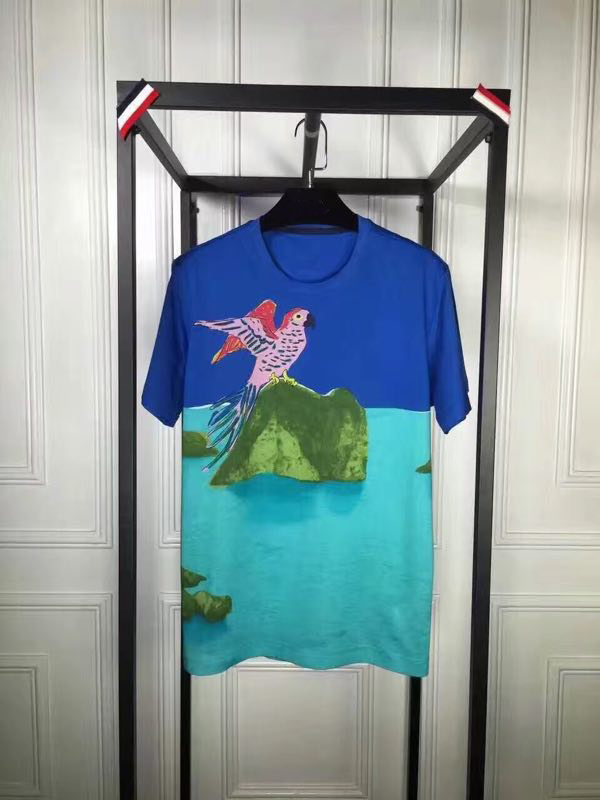 

Summer Style Men Casual Print Eagle T-shirt Male Blue Hip Hop Tee Plus Size Man Anime Loose Funny Short sleeve Tshirt