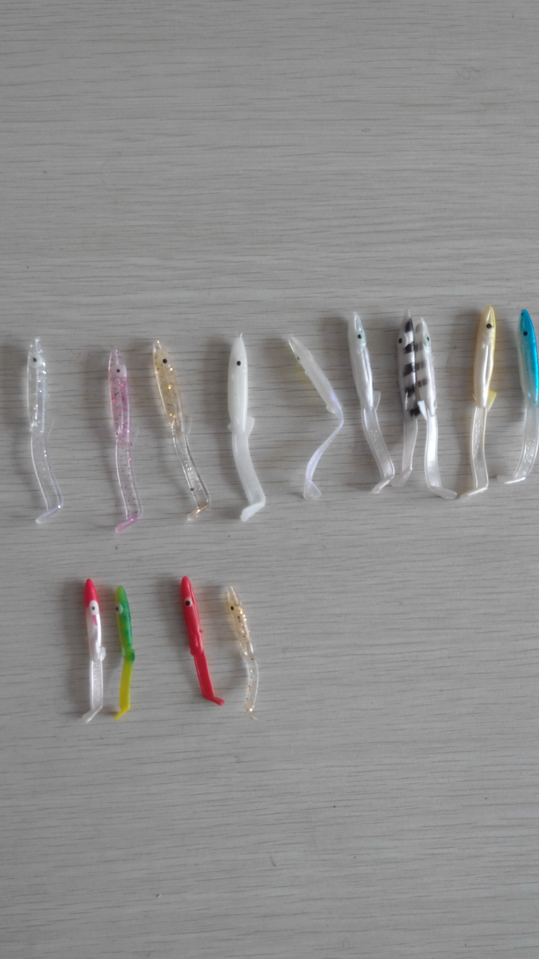 

5-16cm fishing soft eel lure l long tail soft fish bait T tail lure