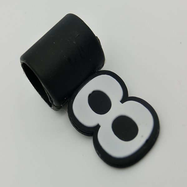 

silicone Any One Number Pendant / Charm from 0 to 9