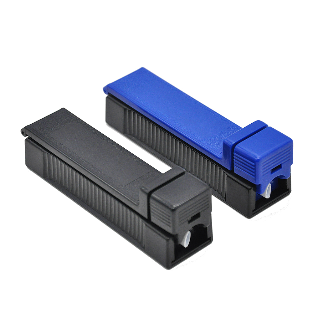 

Multi Color Plastic Manual Cigarette Tobacco Rolling Machine Injector Case Tube Filling Roller Maker Free Drop Shipping Wholesale