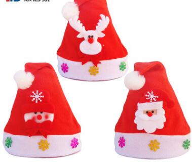 

Christmas hats New Decoration Baby Hat High-grade Christmas hat Santa Claus caps Kids Cosplay hats BL 001
