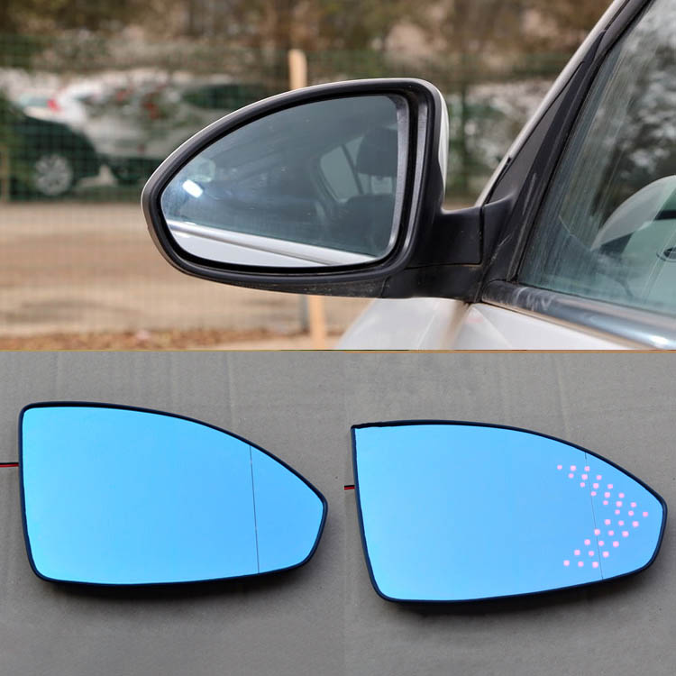 La voiture de HD met en miroir la direction bleue hyperbolique de miroir de la flèche LED de miroir d'angle pour la Chevrolet Cruze