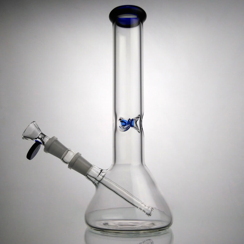 

Bong Blue Glass Bongs Heady 10'' Top Quality Dab Rigs Beaker Unique Concentrate Oil Rigs Water Bongs 14mm