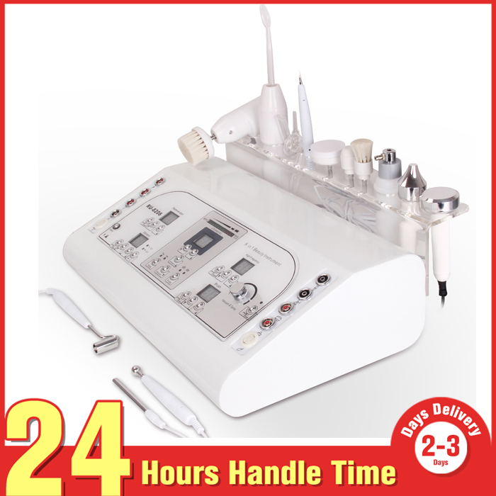 

8in1 High Frequency Ultrasonic Massage Skin Lifting Cleaner Blackhead Removal Beauty Machine