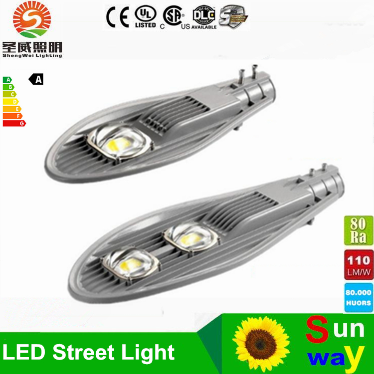 

LED Street light 50W 80W 100W 150W AC85V~265V High Strength Cobra Head Road Light Garden Outdoor Light Factory Direct DHL free shippin