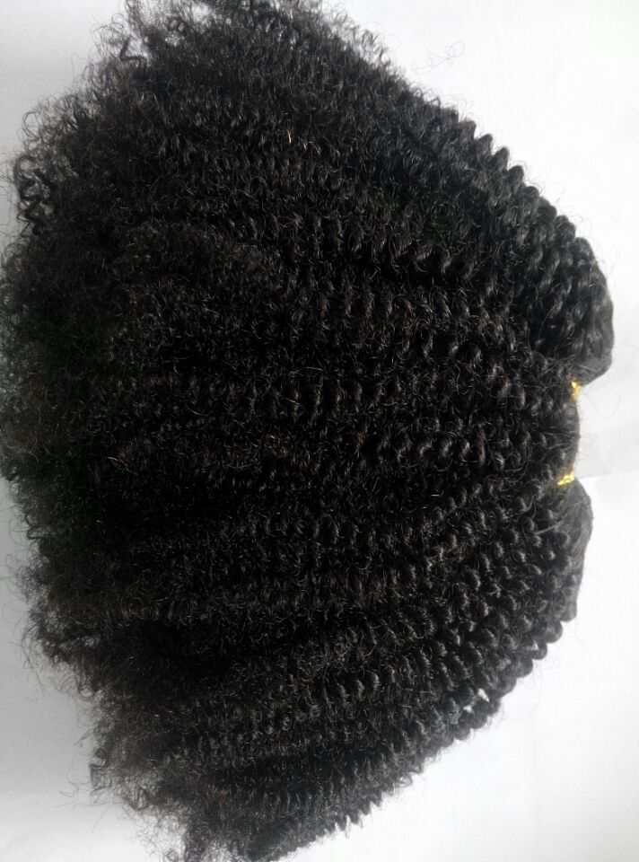 

new star brazilian human afro coarse hair weaves queen hair products natural color hair extensions 100g 1bundle