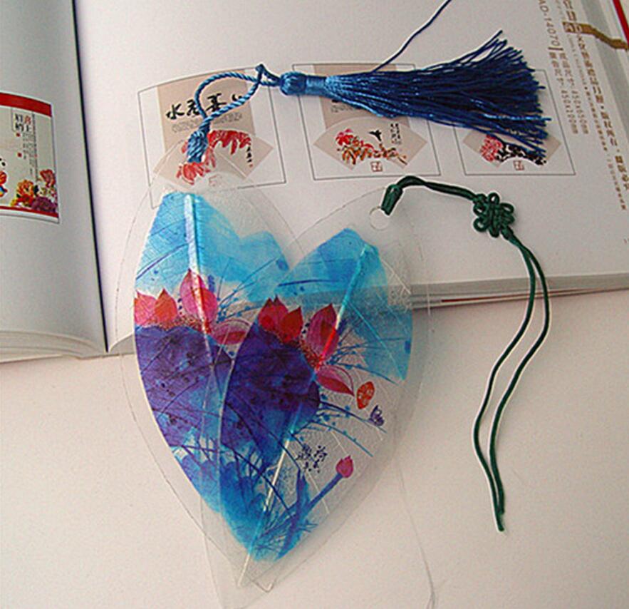 

20pcs Natural Dried Leaf Veins Lotus Bookmark Book card For Wedding Baby Shower Party Birthday Favor Gift Souvenirs Souvenir, Same as picture