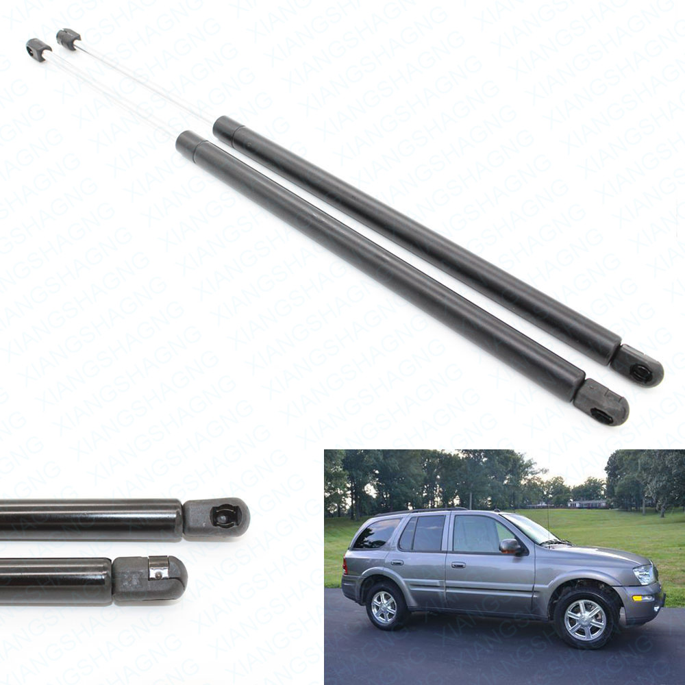 

2pcs Rear Window Auto Gas Spring Prop Lift Support Fits For Isuzu Ascender FOR Saab 9-7X FOR Buick Rainier