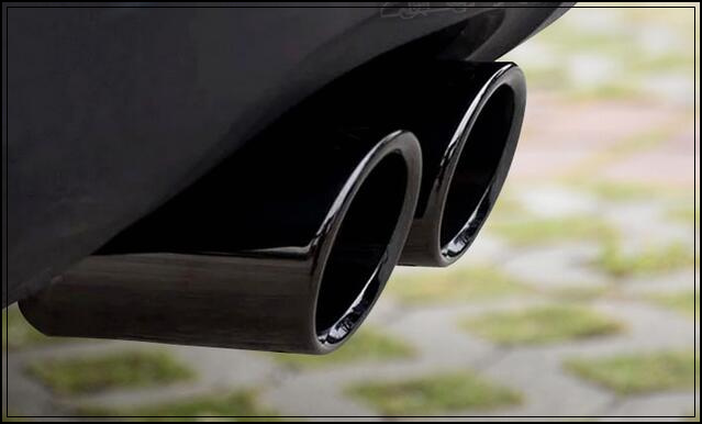 

Free shipping!High quality stainless steel 2pcs Car exhaust muffler tube,exhaust pipe,deafener for Audi A3 2010-2016