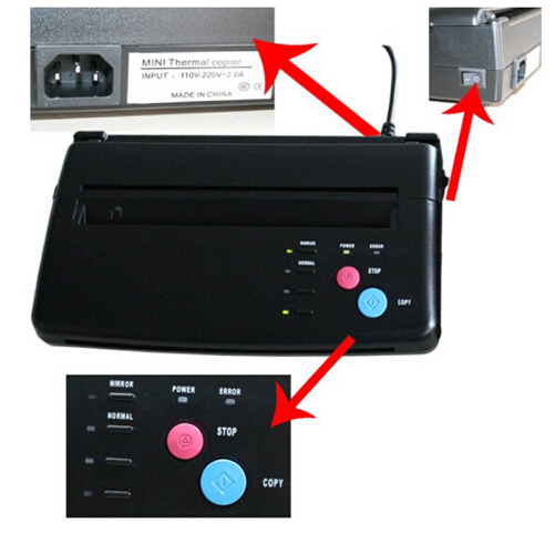 

tattoo transfer machine thermal copier stencil machine tattoo stencil maker transfer a4 tattoo thermal copier stencil