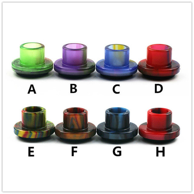 

Cleito 120 Drip Tips Epoxy Resin Wide Bore Drip Tip Mouthpiece for Aspire Cleito 120 Atomizer Tank Coil 8 Colors E-cigarette Accessories