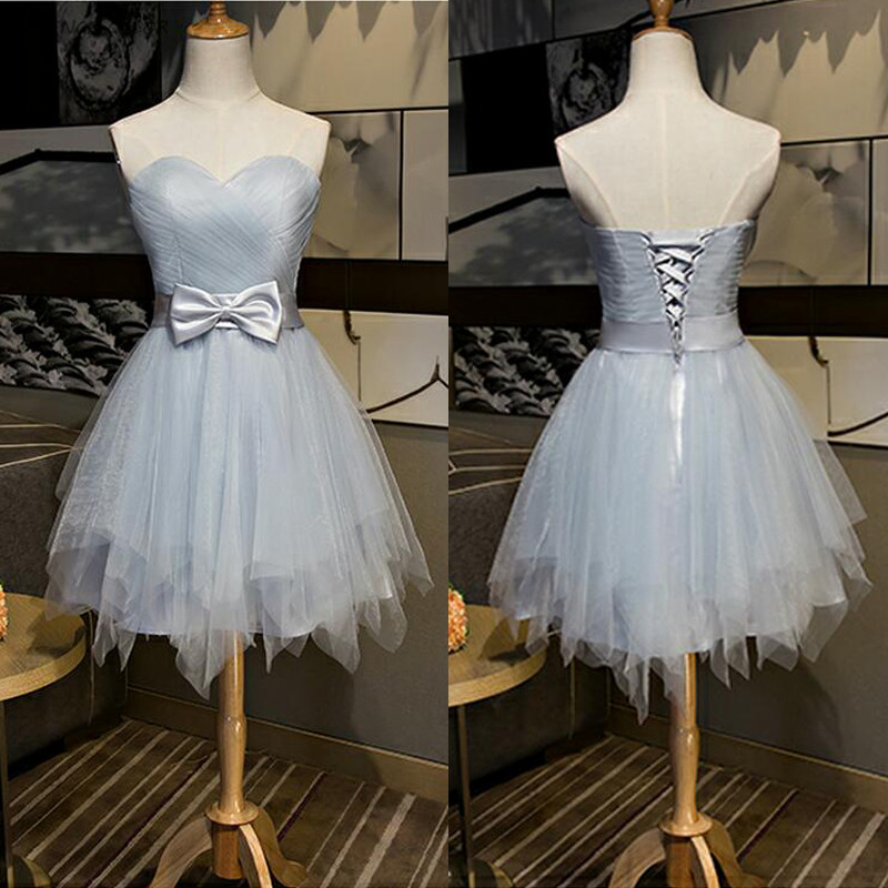 

Sexy Sweetheart Short Prom Dress Vestido De Festa Cheap Price Evening Party Geart Tulle Party Dresses Party Elegant, Pink