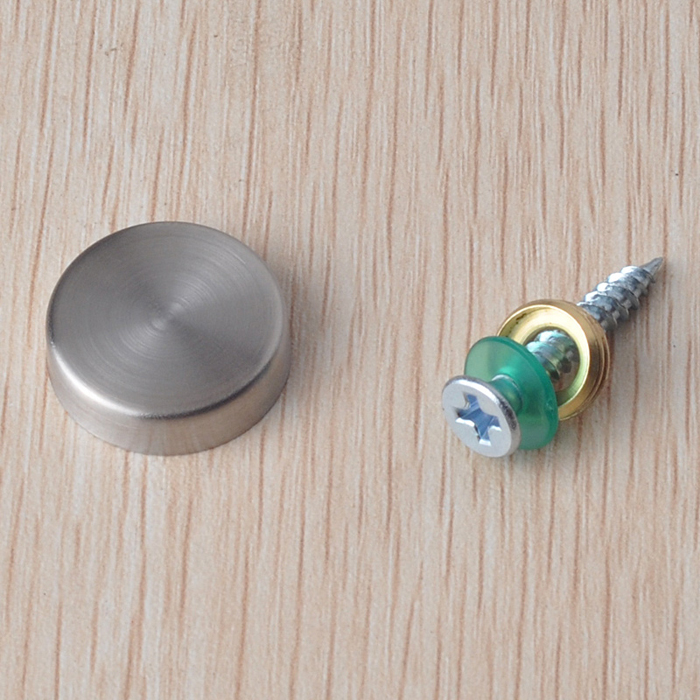 free shipping stainless steel advertising nail acrylic mirror nail screw bolt glass decoration nail DIY handmade hardware part-image-381776563