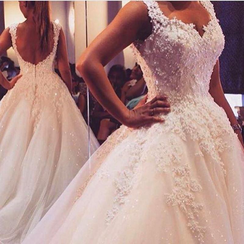 bridal train dresses 2019