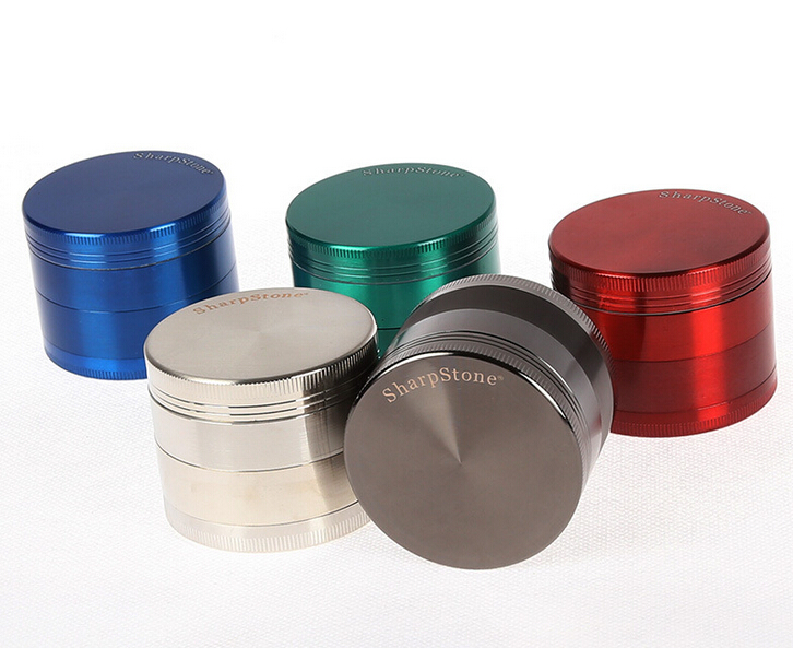 

chromium crusher Metal grinder 4 layer Dia 40/50/55/63/75mm smoke detector grinding smoke cigarette machine herbal tobacco cnc teeth filter