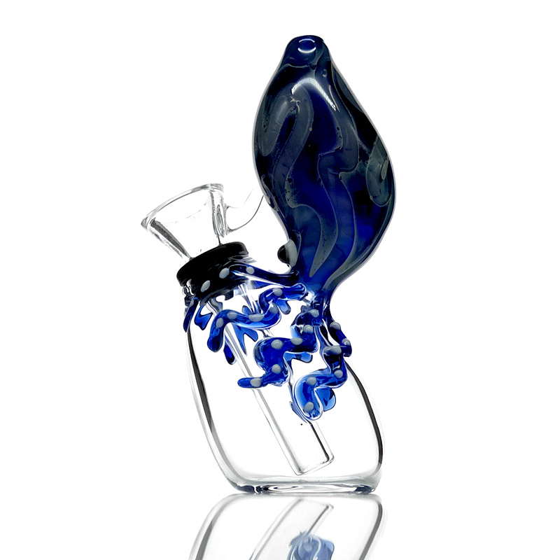 

5 inch octopus bubbler glass bottle tobacco pipes for smoking use hand pipe