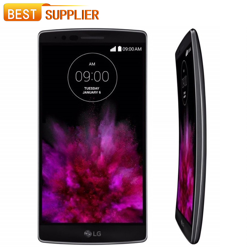 

2016 Hot Sale Original Unlocked LG G Flex 2 with 13MP Camera 2GB RAM 32GB ROM Quad-core 3G 4G NFC 5.5 inch Touch Mobile Phone, Red