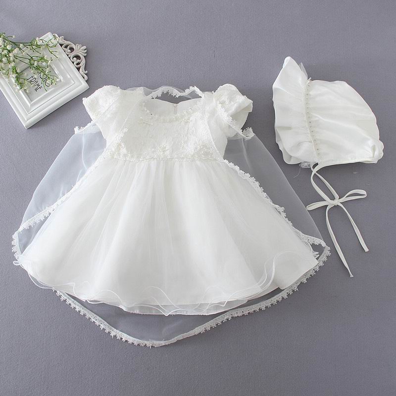 

Retail 2016 Baby Girl Baptism Christening Easter Gown Dress Embroidery Shwal Cap Formal Toddler Party Dresses 3PCS/Set 1780, Red;yellow