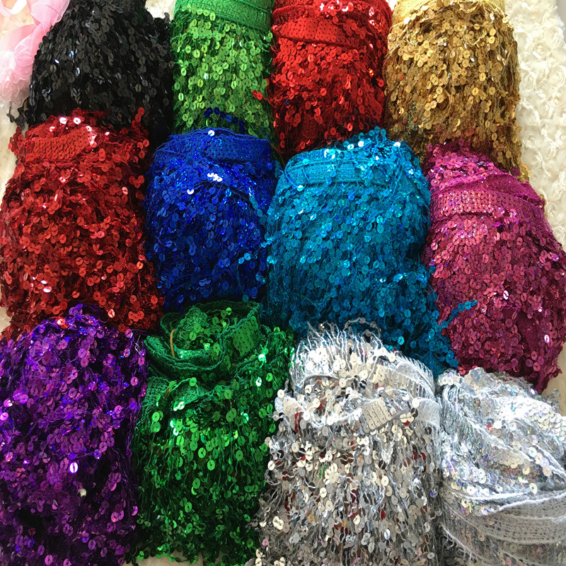 

1 lot of embroidered trims fringe sequins lace laser and plain water soluble accessories for dress zakka DIY patchwork for sewing zakka