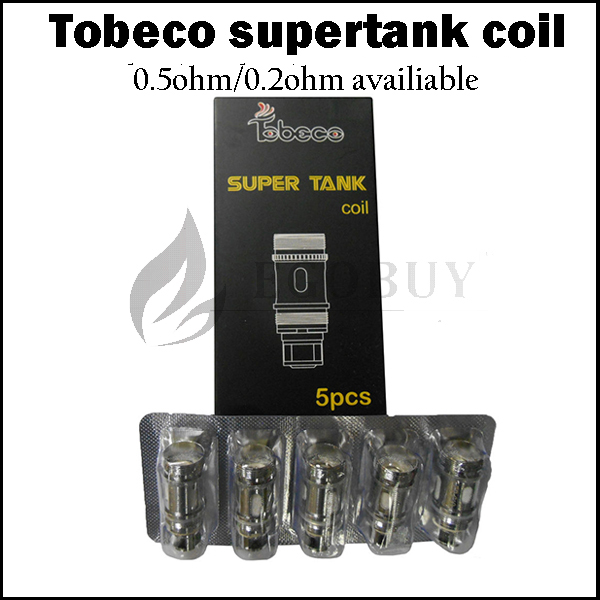 

100% original Tobeco Super Tank Coils rebuildable Coil for Super Tank nano supertank mini 25mm turbo ks atlantis 2 clearomizer atomizer