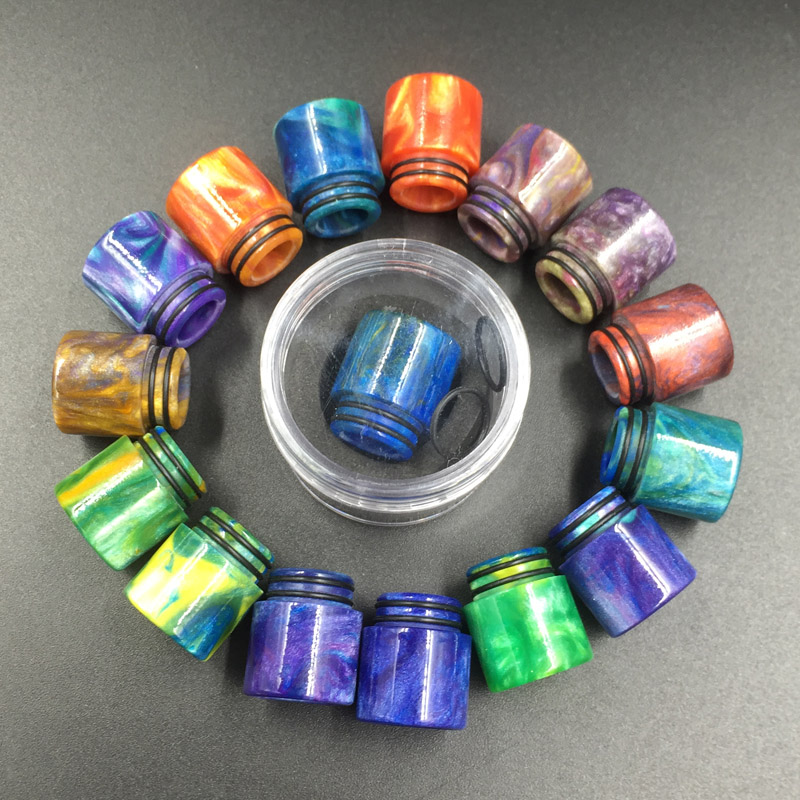 

810 TFV8 Epoxy Resin Wide Bore drip tips for Ecigs Atomizer Tanks Vape Mod e cigarettes