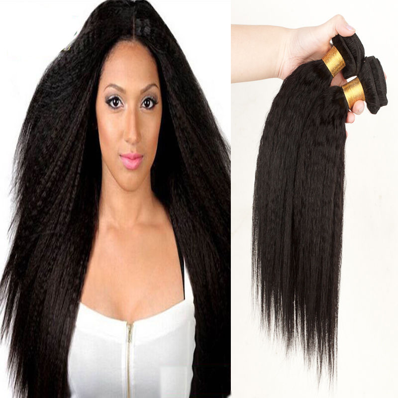 

Grade 6A!!! brazilian Peruvian indian Malaysian Hair Extensions straight Double Weft No Shedding NO Tangle Durable 3 pcs