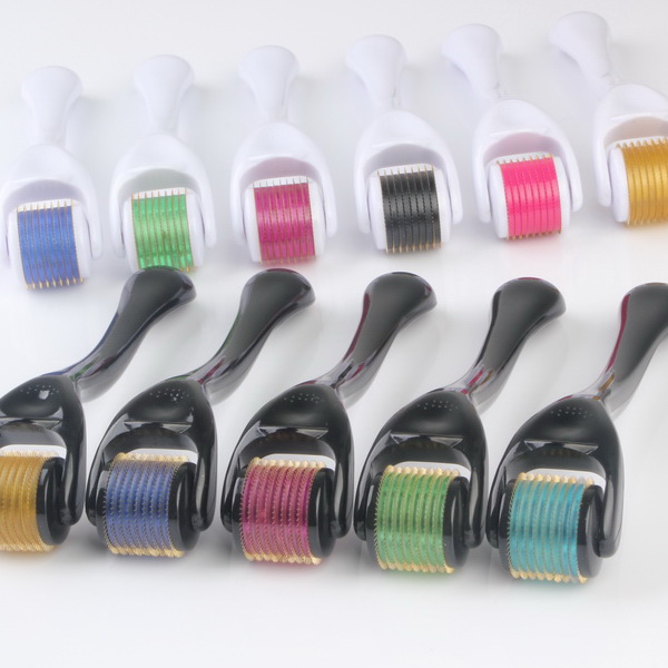

Microneedle Skin Roller Face Roller Pins 540 micro Needles Derma Rolling Micro Needle Skin Roller Roller Microneedle Meso Roller Therapy