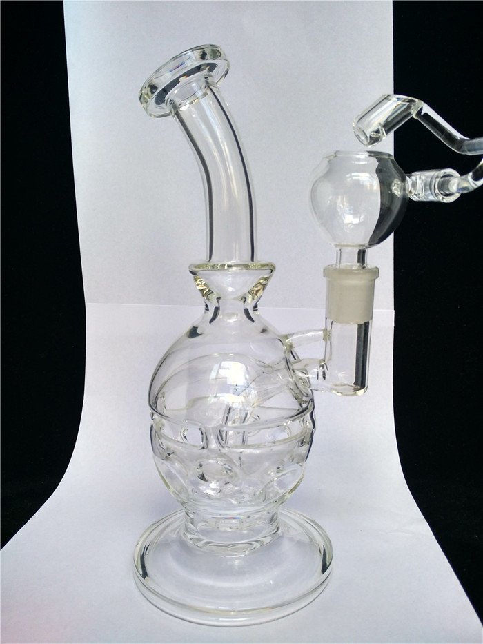 

Fabber egg Glass rig skull glass bongs recycler glass water pipes oil rigs dab rig 14mm female joint