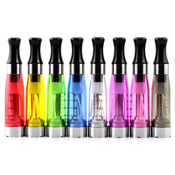 

CE4 E Cigarette eGo Atomizer CE4 Clearomizer 1.6ml 2.4ohm vapor tank Round Tips 8 colors 4 wicks CE4+ CE5 Good Quality