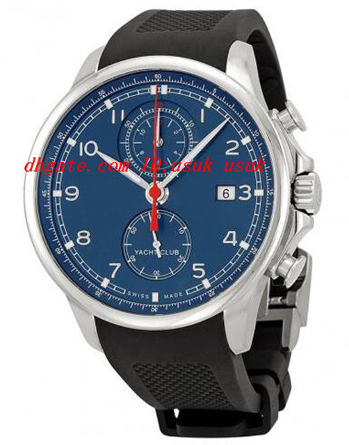 Montre de luxe de luxe de qualité supérieure Portugues Yacht Club Chronographe Quartz Acier Inoxydable Montre 45.4mm Montres Montres pour hommes