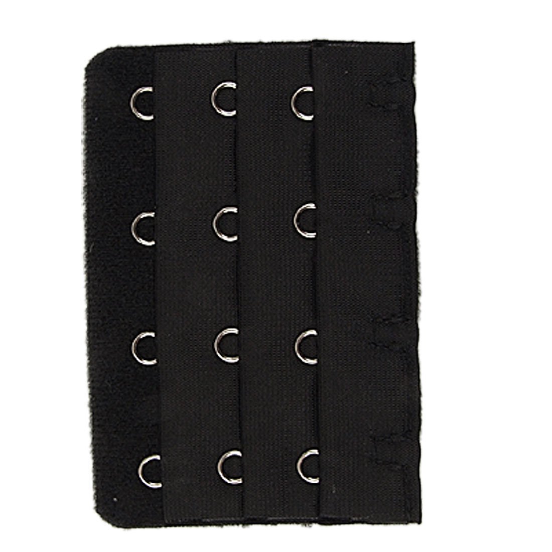 

Wholesale-8 Pack 5 Pcs Black 4 Rows Hook and Eye Tape Bra Strap Extender