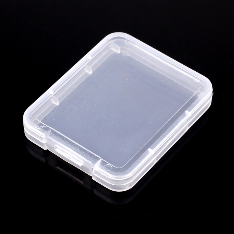 Cf Compact Caja titular de la tarjeta de plástico de tarjeta de memoria Protecter caso