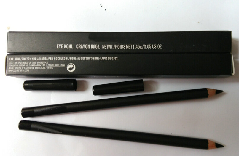 

free shipping! 2018 NEW arrive High quality makeup EYE KOHL EYELINER PENCIL 1.45G BLACK (50pcs/lot)