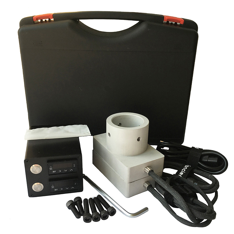 

Fancier Nail 3x5 Rosin Press Aluminium Plates Dual PID Electric Nail Temperature Control Box E Nail with Heating Rods and Coil Heater
