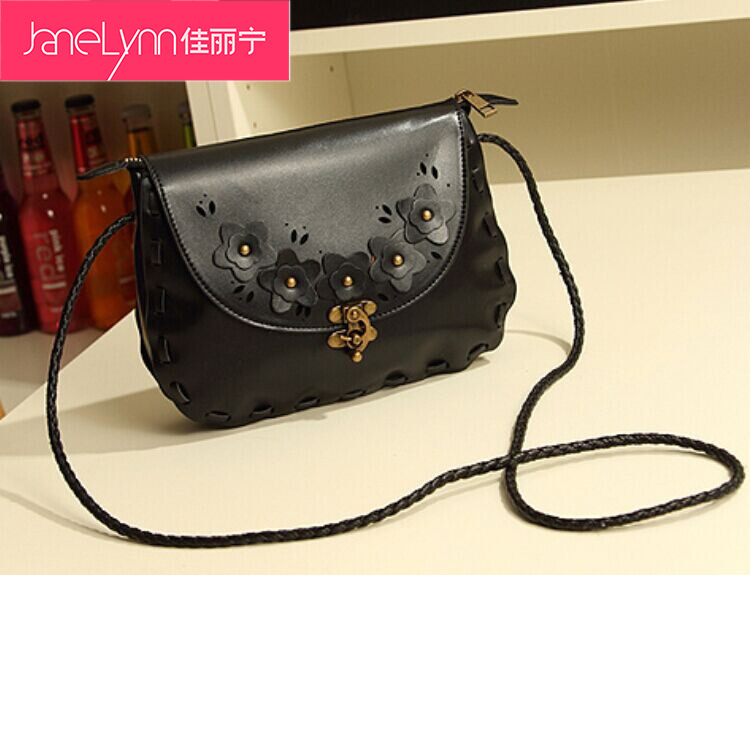 

2018 Special Offer Unisex Bags Jia Lining New High-end Pu Matte Leather Full Manual Small Satchel Bags Wholesale, Black