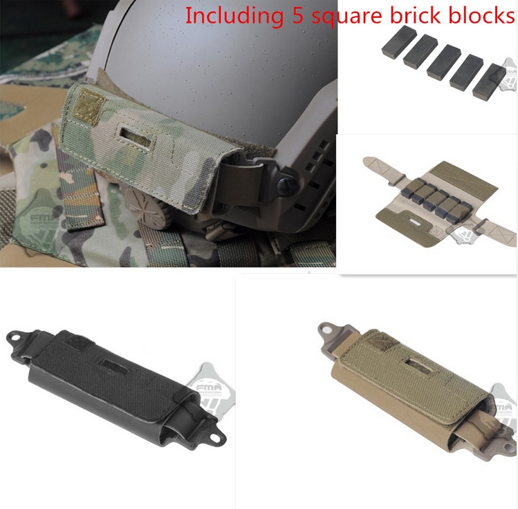 FMA Ops Casque Airsoft Professionnel Rails avec lani/ère pour Fast PJ Bj