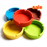 

Colorful Friendly Heat-resistant Silicone Ashtray for Home novelty crafts pocket ashtrays for cigarettes cool gadgets ash tray
