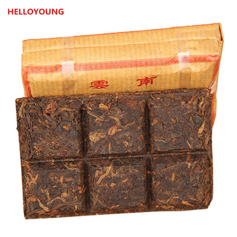 

50g Ripe Puer Tea Yunnan Ancient Fragrance Puer Tea Organic Pu'er Oldest Tree Cooked Pu er Natural Puerh Brick Black Puerh Tea