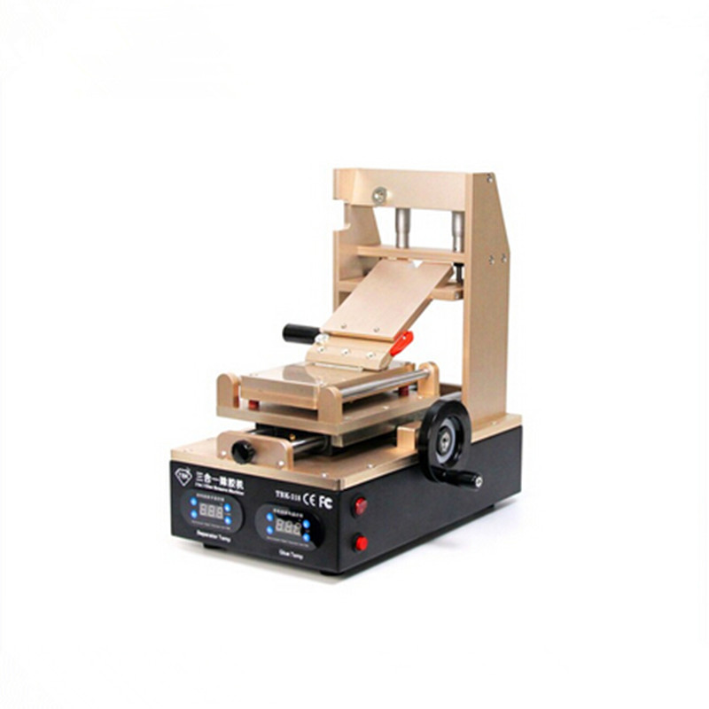 

TBK-318 3 in 1 Vacuum LCD Screen Separator + Preheater +OCA Glue Polarizer Remover Mobile Phone LCD Screen Refurbish Machine