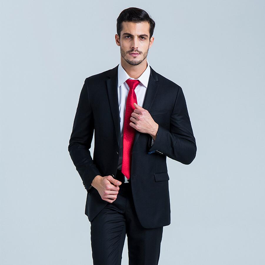 

Top Selling pure Black Groom Tuxedos More Style Choose Groomsmen Men Wedding Suits (Jacket+Pants+Tie )Prom Dress, Blue